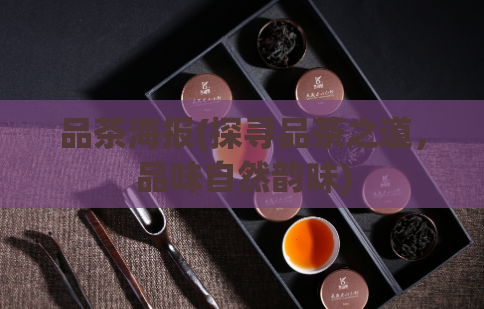 品茶海报(探寻品茶之道，品味自然韵味)