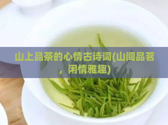 山上品茶的心情古诗词(山间品茗，闲情雅趣)