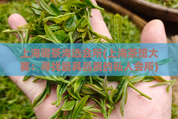 上海喝茶海选会所(上海茶馆大赛：寻找最具品质的私人会所)